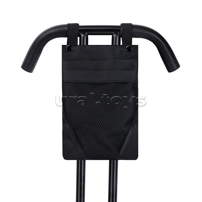 Велосипед трехколесный Rocket 136-BK, колеса EVA 10"/8", цвет черный