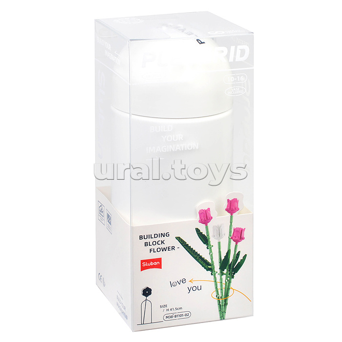 Конструктор "Тюльпаны" (207 дет.)