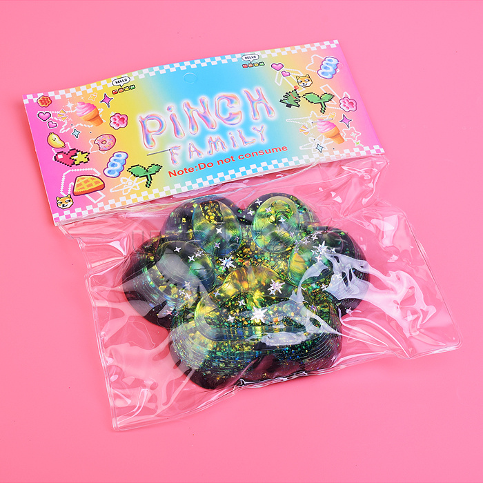 Игрушка-антистресс "Изумрудная лапа"