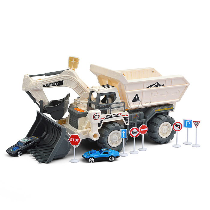 Машина-Катапульта "Экскаватор/Грейдер" в коробке