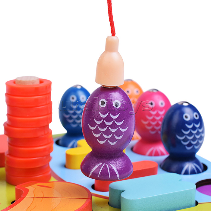 Игра развивающая "Веселая рыбалка - Фруктики"