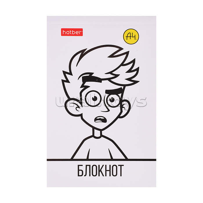 Блокнот А7 48л клетка "Влад А4" в Дисплее  52 шт
