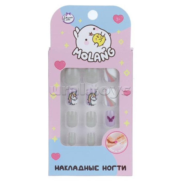 Накладные ногти Molang в коробке