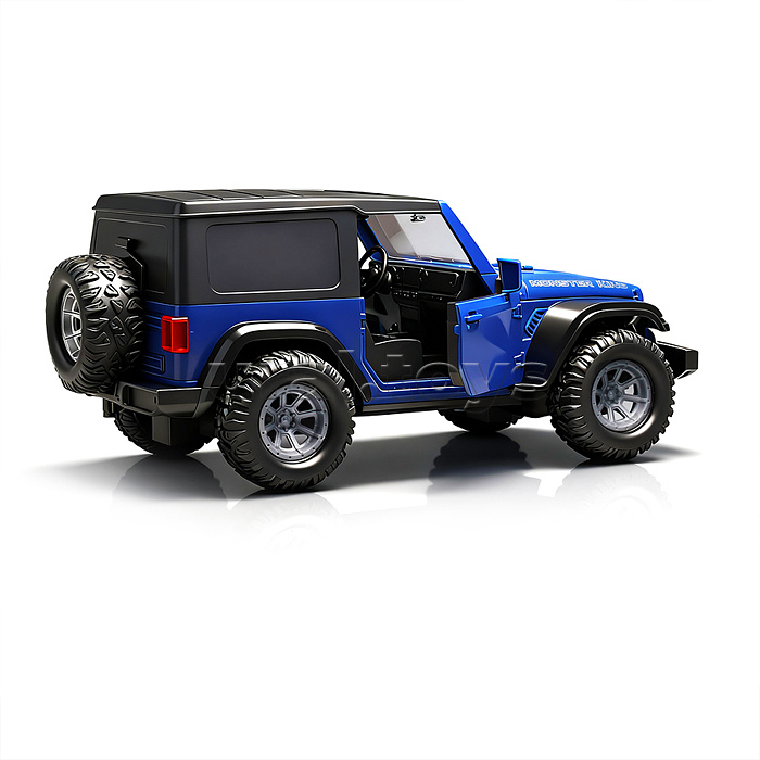 Машина "Шальной внедорожник" р/у, 27 MHz, в коробке