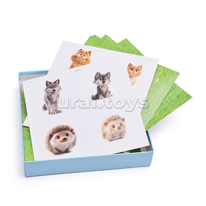 Игра настольная МЕМО "Мама, папа и малыш" (48 карточки)