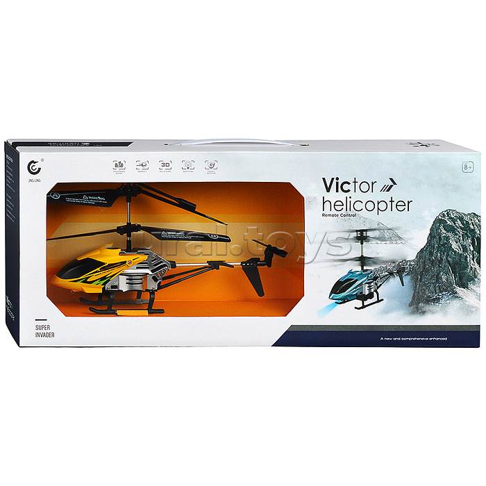 Вертолет "Эскадра" р/у, 27MHz, в коробке