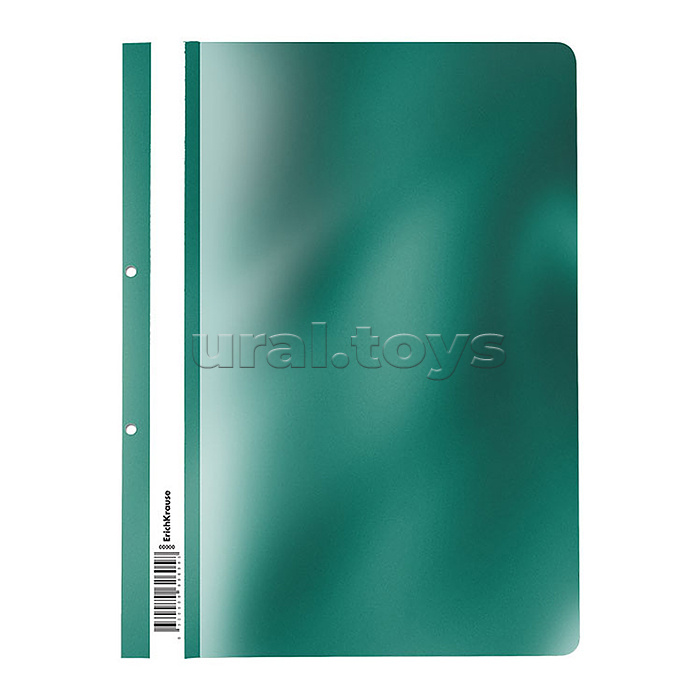Папка-скоросшиватель с перфорацией пластиковая Glossy Ice Metallic, A4, ассорти