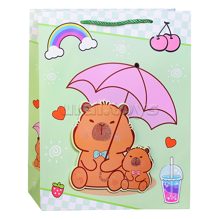 Пакет подарочный "Магия момента" 26*10*32см