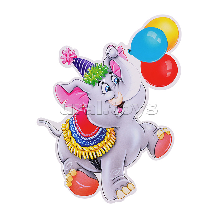 Украшение на скотче 263х318мм "До свидания, Детский Сад"