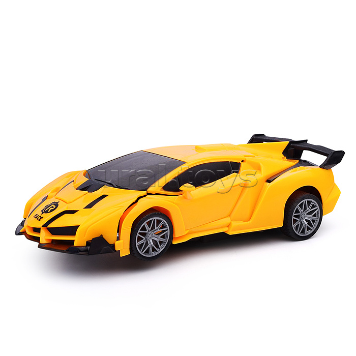 Машина трансформирующаяся в робота, р/у, 27 MHz, в коробке