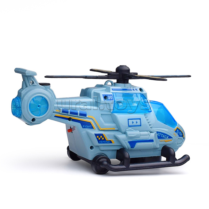 Вертолет "Парящая машина-2" на батарейках, с распылением, в коробке