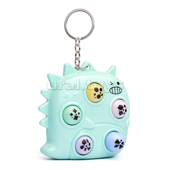 Игрушка - антистресс-брелок "Динозаврик" 7,5см.