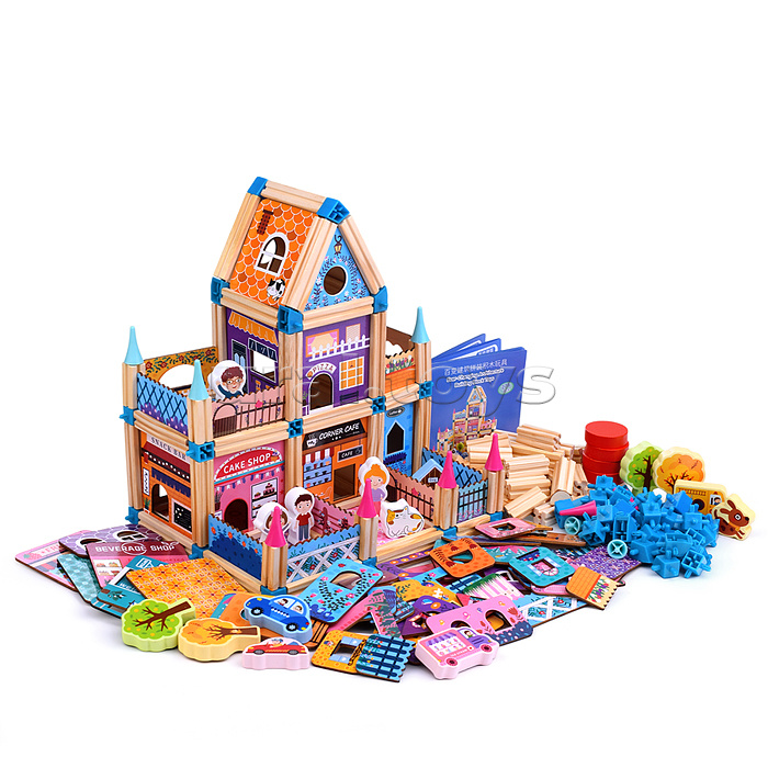 Конструктор "Строим дом" (278 дет.)