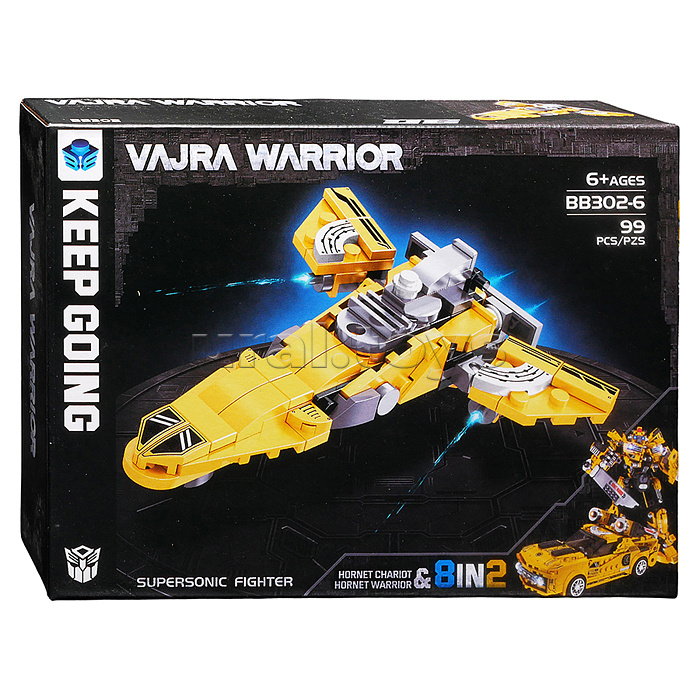 Конструктор "Турбосбор" 8 в 1 (741 дет.) в коробке