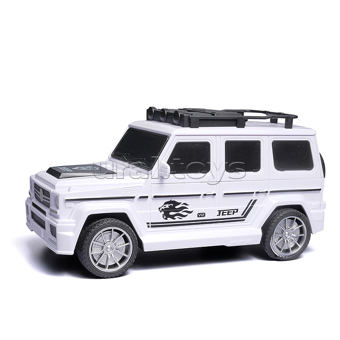 Набор машин "Весёлый автопарк" в коробке