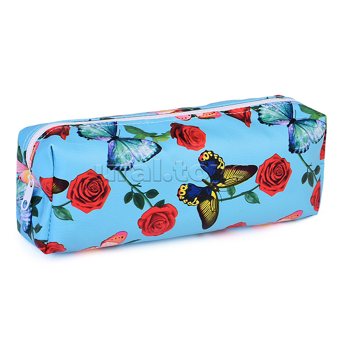 Пенал-косметичка Butterfly, 19х7х4 см, на молнии, ПВХ, ассорти 5 дизайнов, ОПП-упаковка Пенал-косметичка Butterfly, 19х7х4 см, на молнии, ПВХ, ассорти 5 дизайнов, ОПП-упаковка