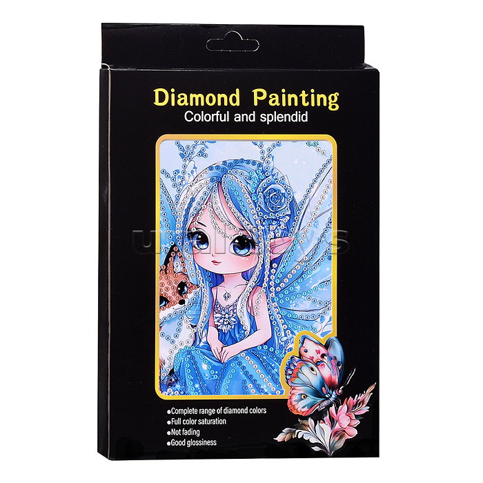 Мозаика алмазная "Лесная фея" 15*20см