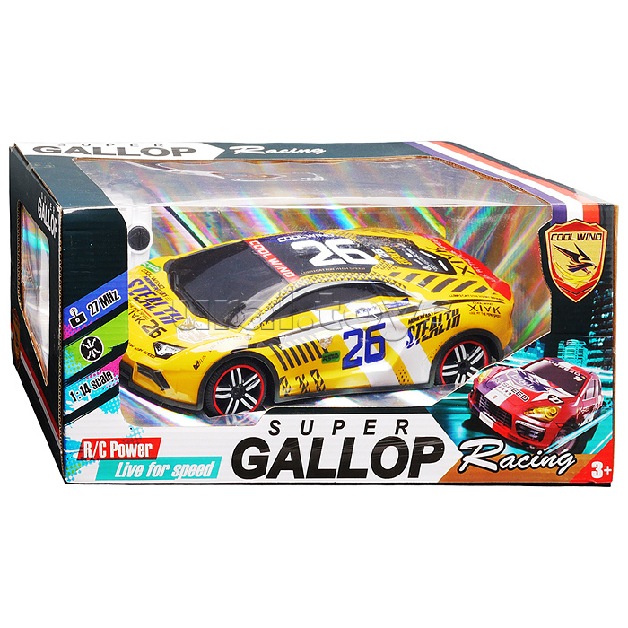 Машина "Японский дрифт" на р/у, 27 MHz, в коробке