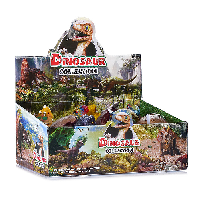 Игрушка-сюрприз "Dinosaur collection" (свет, музыка) в яйце