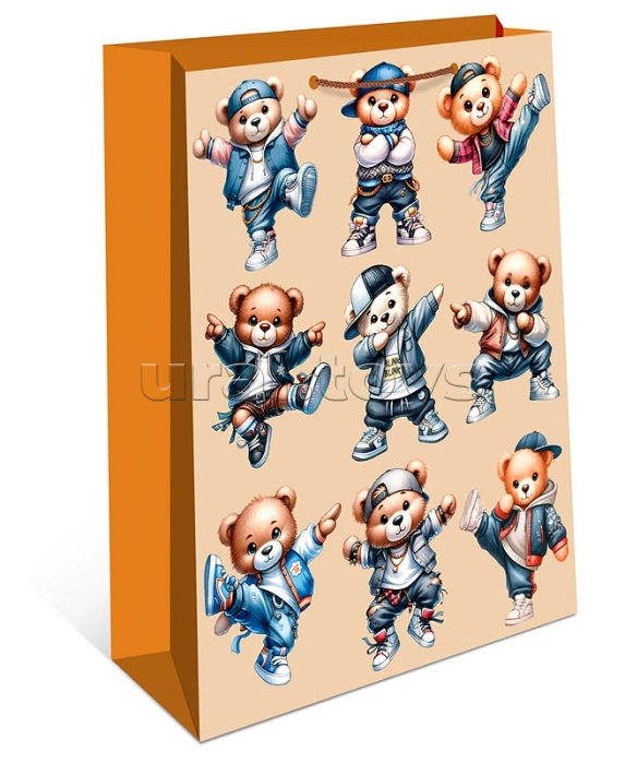 Пакет подарочный 330х425х100