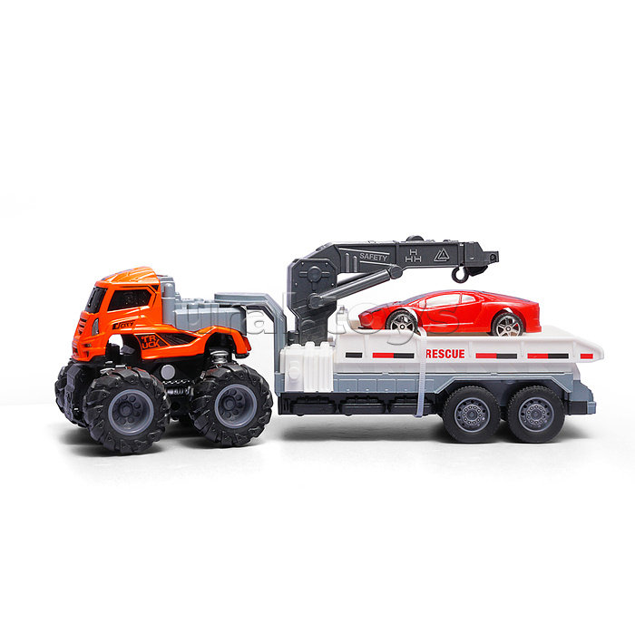 Машина "Мега Кран" в коробке