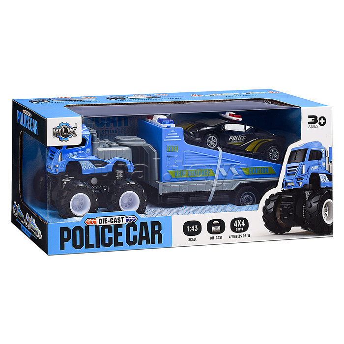 Машина "Полицейский Спасатель-2"  в крорбке