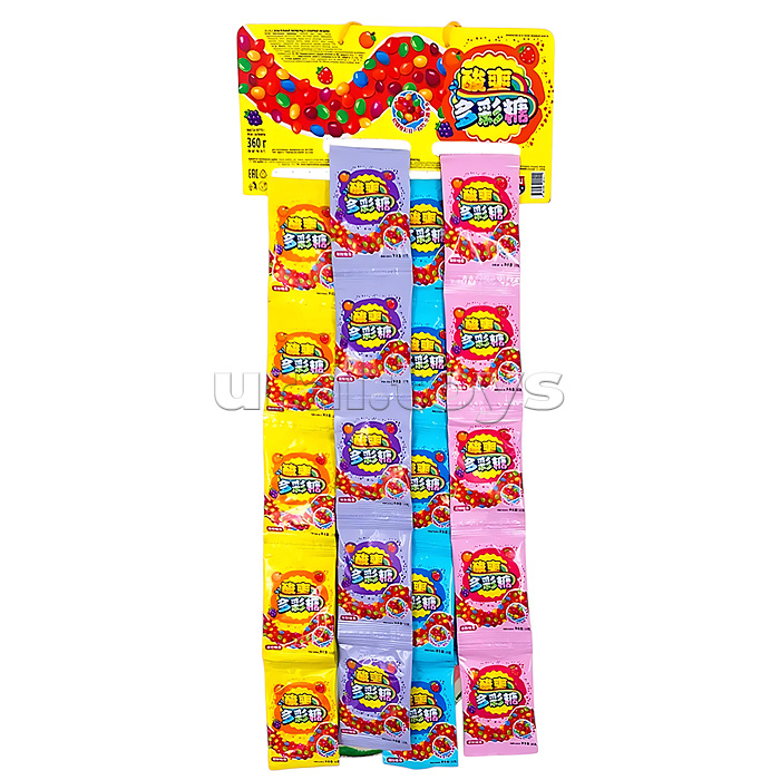 Жевательный мармелад в сахарной обсыпке 10гр*36шт