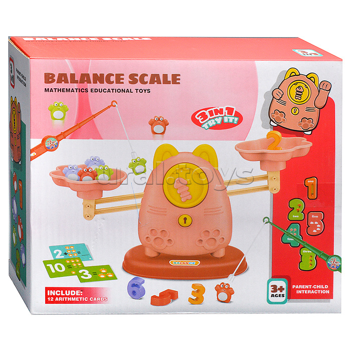 Игра баланс "Весы" в коробке Игра баланс "Весы" в коробке