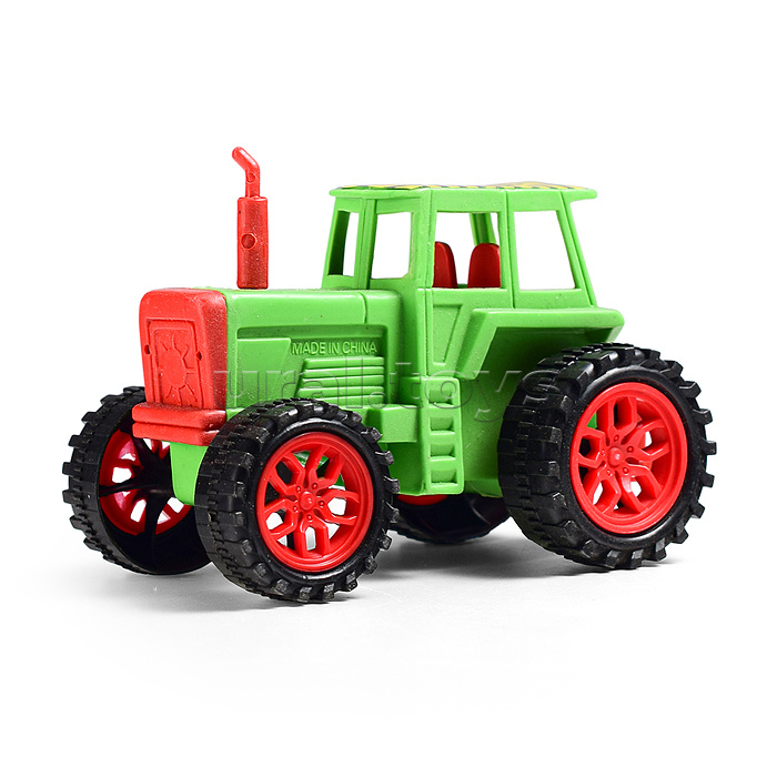 Машина "Трактор с животными" под колпаком