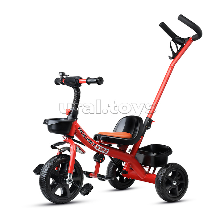 Велосипед 3-х колесный, красный