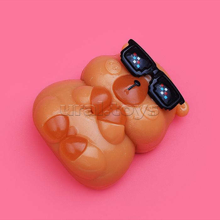 Игрушка -антистресс "Капибара в очках"