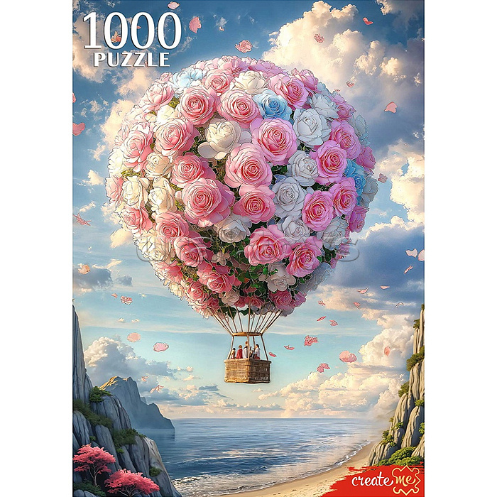 Пазлы 1000 "Воздушный шар"