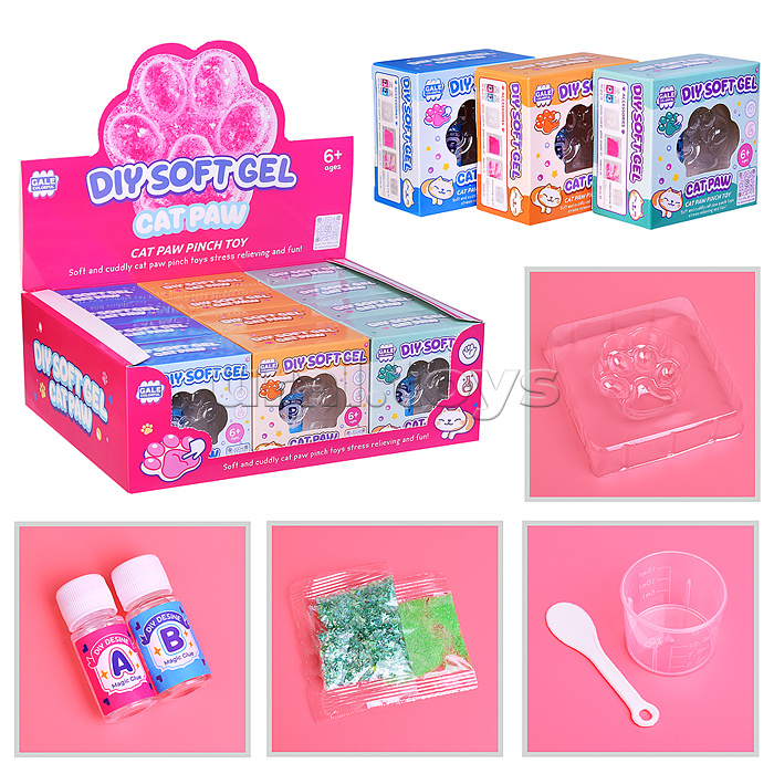 Набор творческая мастерская JX335 "Лапка" в коробке