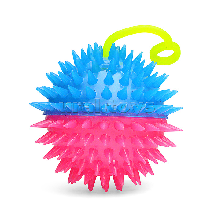 Мяч-ёж "Цветная колючка" (7,5 см.) в коробке