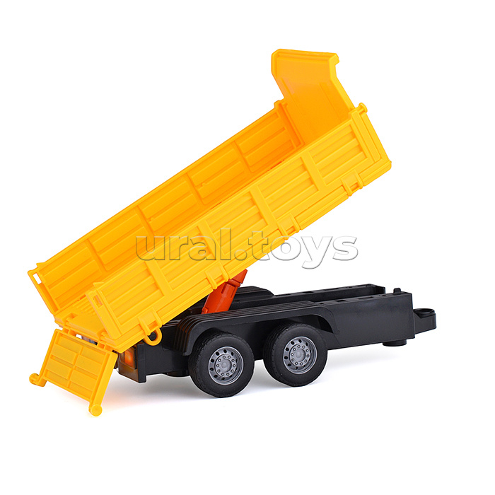 Машина "Трейлер" на батарейках, в коробке