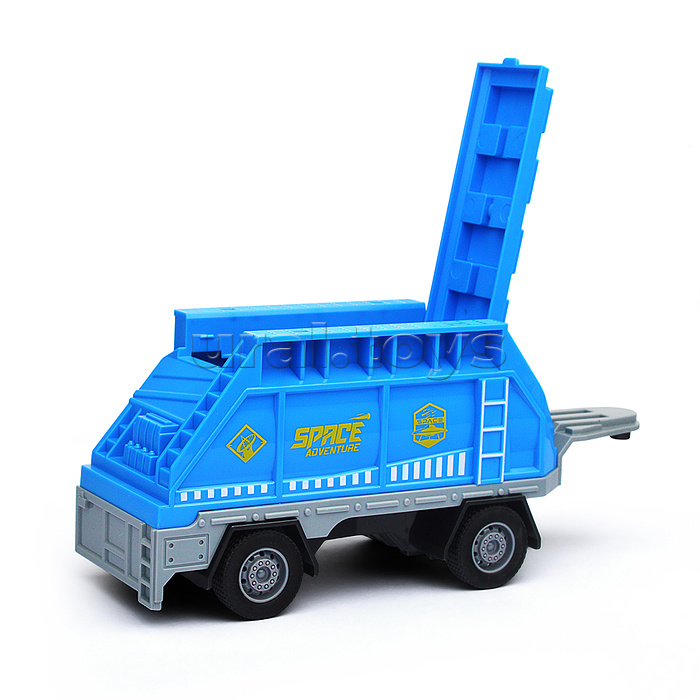 Машина "Трейлер перевозчик" (свет, звук) в коробке