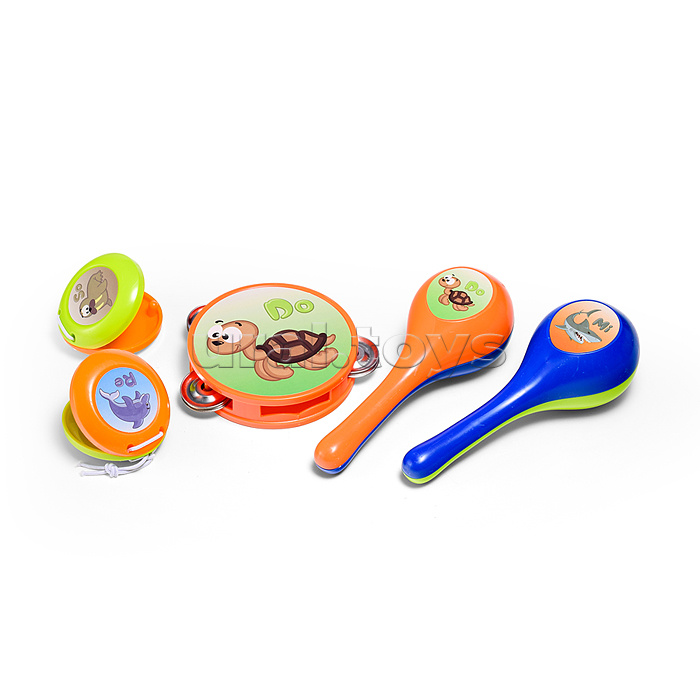 Набор музыкальных инструментов "Вечериночка" в коробке