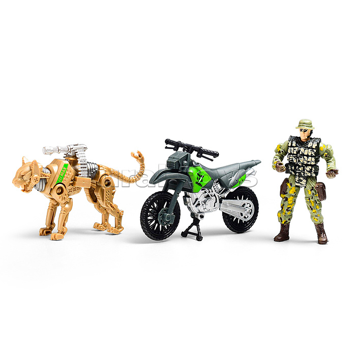 Набор армия  "Отважная команда" в коробке