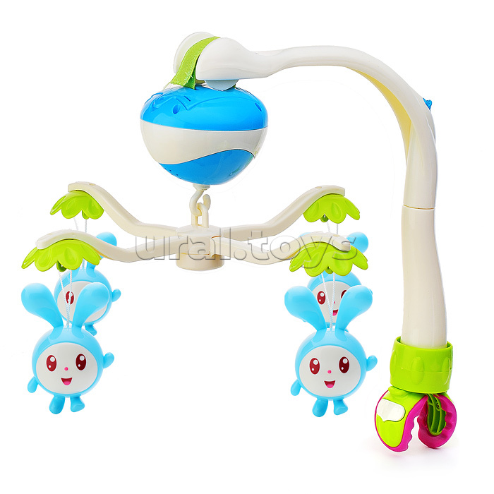 Музыкальный мобиль Крошик Малышарики (7 колыбельных из м/ф) на бат., в коробке