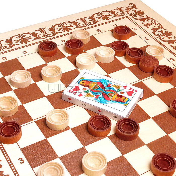 Игра 3 в 1 нарды, шашки, карты 400х200х45