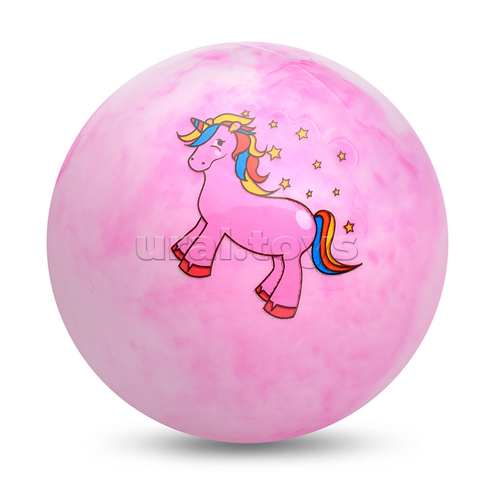 Мяч детский надувной "Единорог" 60гр.