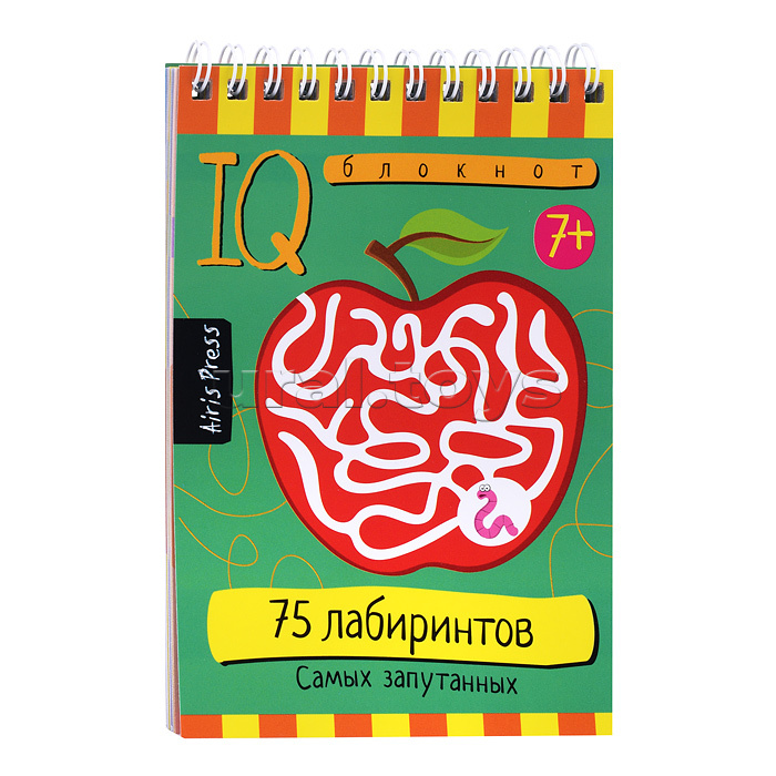Умный блокнот. 75 лабиринтов. Самых запутанных 7+ Умный блокнот. 75 лабиринтов. Самых запутанных 7+