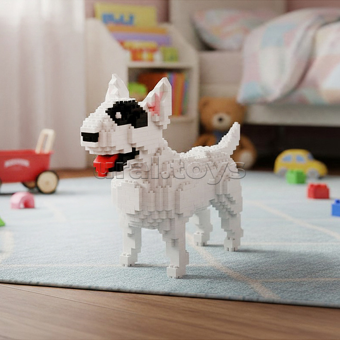 Конструктор "Бультерьер" 3D, в коробке