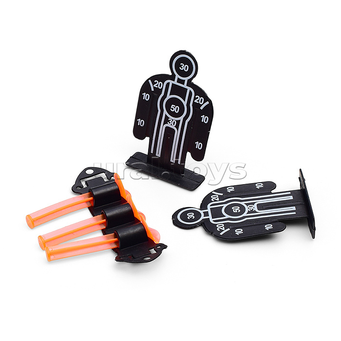 Набор полицейского (пистолет, мишень, рация, жезл) в сумке