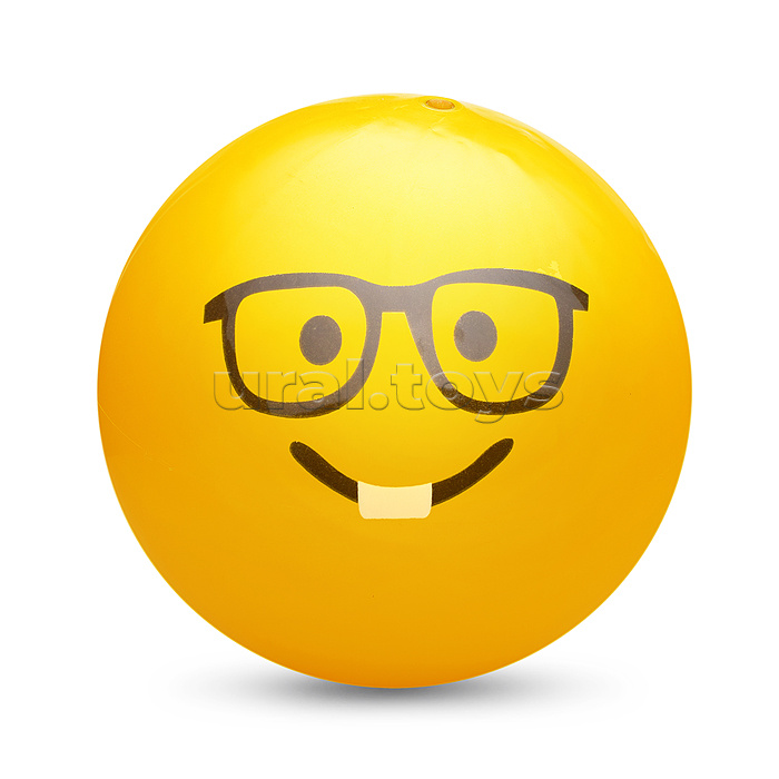 Мяч детский надувной "Смайлик" 60г.