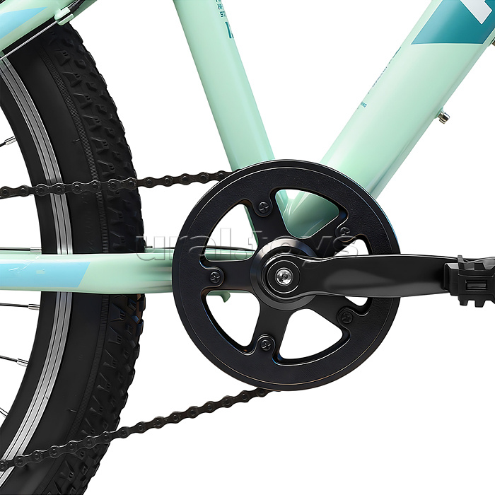 Велосипед 24" Rocket Vela 24 , цвет мятный, размер 13"