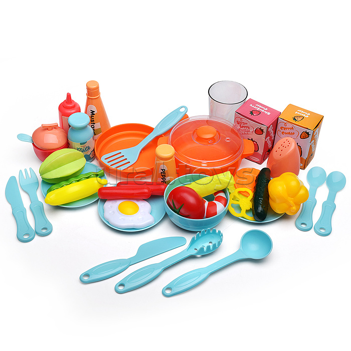 Игровой набор кухня "Юная хозяюшка" (42 предмета) в коробке
