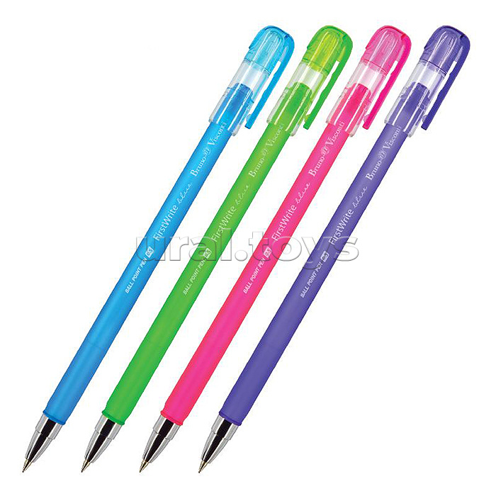 Ручка "FirstWrite. Creative" шариковая 0.5 мм, синяя (3 цвета корпуса) Ручка "FirstWrite. Creative" шариковая 0.5 мм, синяя (3 цвета корпуса)