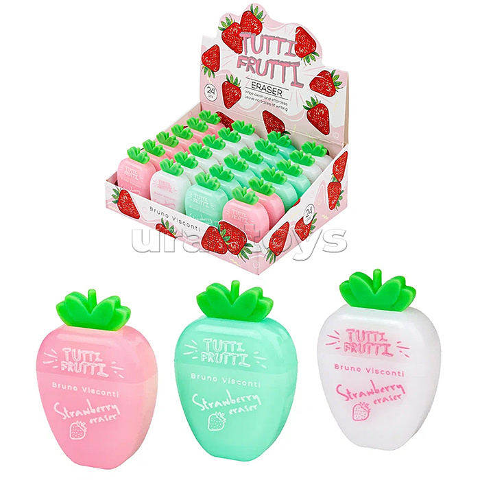 Ластик "Tutti Frutti", 3 вида Ластик "Tutti Frutti", 3 вида