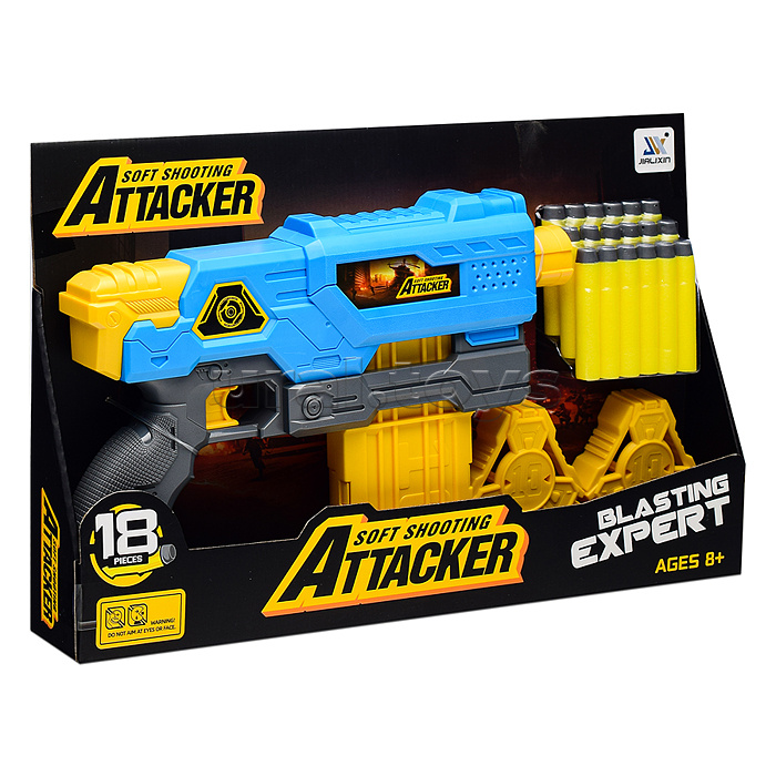 Бластер "Attacker-1" в коробке